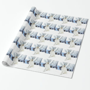 Presente Papel de envolvimento de grandes Pyrenees