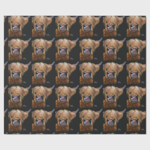 Presente Papel de envolvimento de "Henry" da vaca das