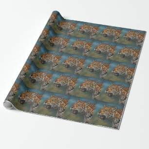 Presente Papel de envolvimento de Jaguar