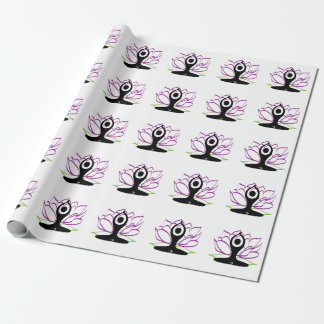 Presente Papel de envolvimento de Lotus da ioga