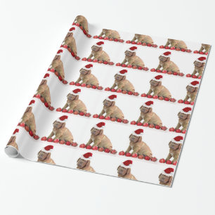 Presente Papel de envolvimento de Natal Dogue de Bordéus