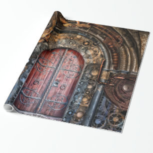 Presente Papel de envolvimento de Steampunk 17