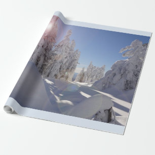 Presente Papel de envolvimento de Winterscape