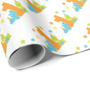 Presente Papel de envolvimento do aniversário dos