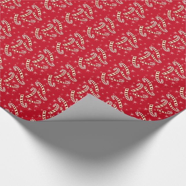 Presente Papel de envolvimento do bastão de doces (Ponta)