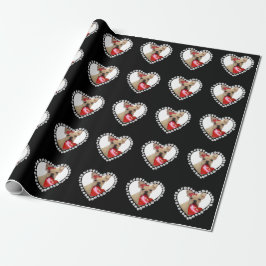 Presente Papel de envolvimento do cão do buldogue francês