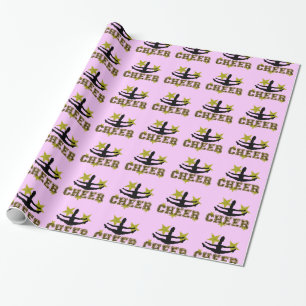 Presente Papel de envolvimento do cheerleader