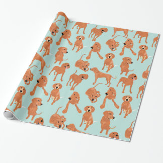 Presente Papel de envolvimento do Coonhound de Redbone