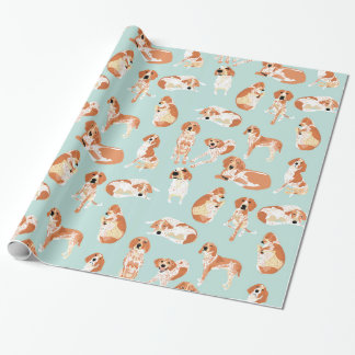 Presente Papel de envolvimento do Coonhound de Redtick