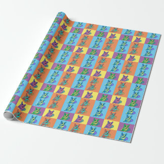 Presente Papel de envolvimento do Corgi