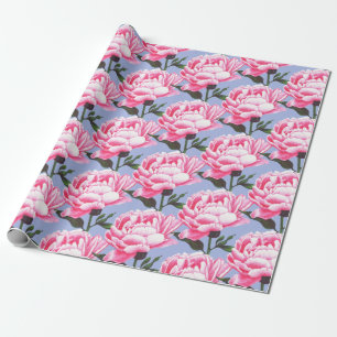 Presente Papel de envolvimento do desenho da caneta do