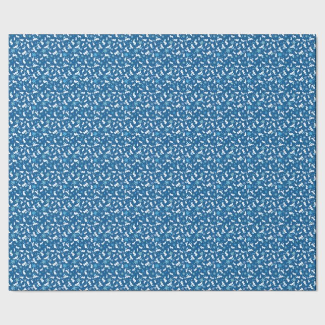 Presente Papel de envolvimento do elefante branco (Barra)