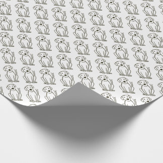 Presente Papel de envolvimento do laboratório - impressão