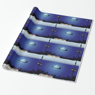 Presente Papel de envolvimento do Natal