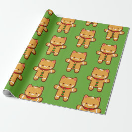 Presente Papel de envolvimento do Natal - CAT do