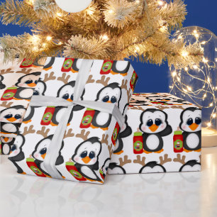 Presente Papel de envolvimento do Natal do bebê unisex
