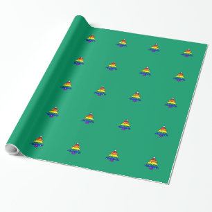 Presente Papel de envolvimento do Natal do orgulho do