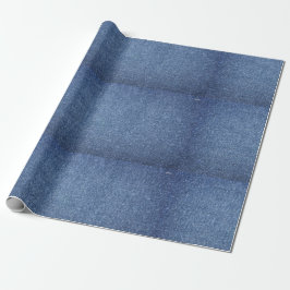 Presente papel de envolvimento do Sarja de Nimes-olhar