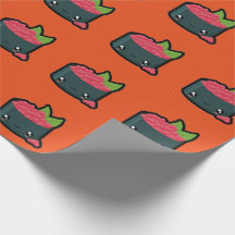Papel de envolvimento do sushi de Ikura