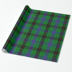 Presente Papel de envolvimento do Tartan de Davidson