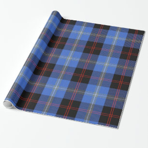 Presente Papel de envolvimento do Tartan do monte