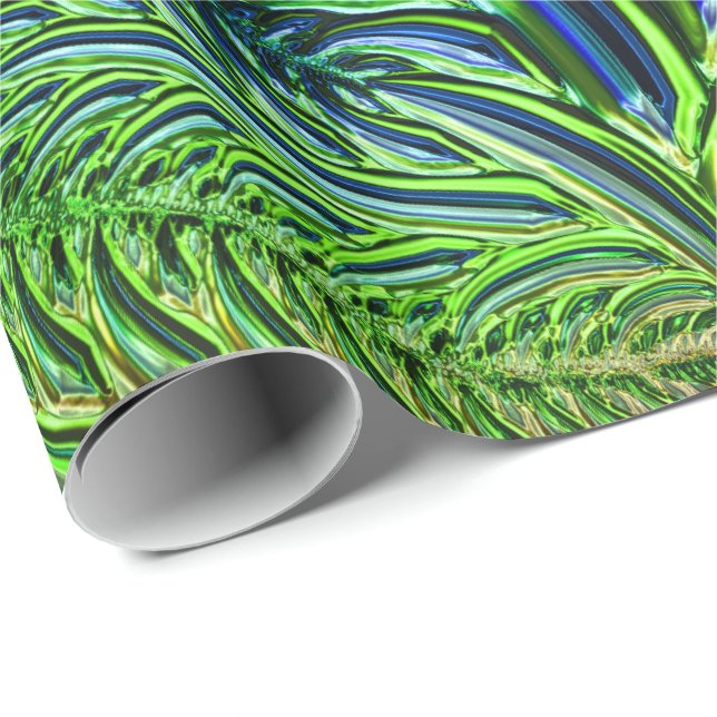 Presente Papel de envolvimento do vidro 5A do Fractal (Ponta do rolo)