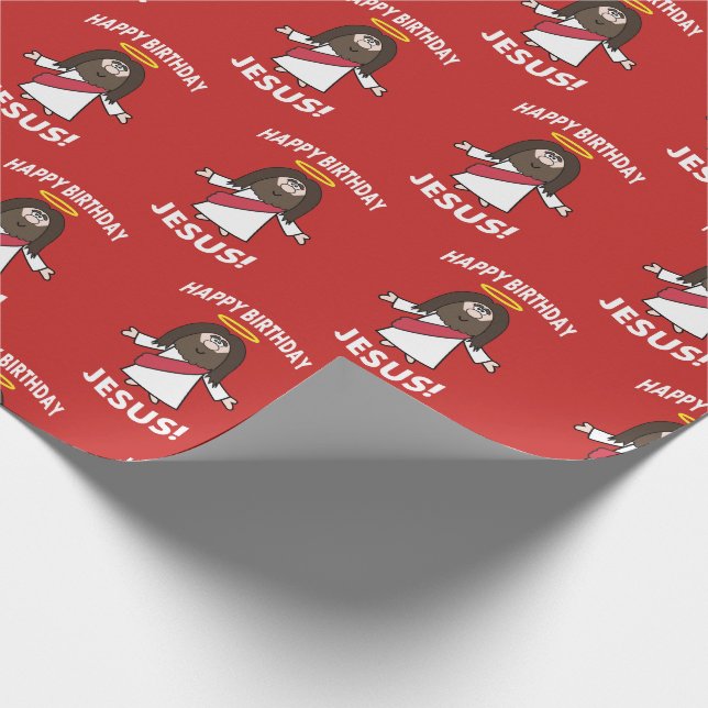 Presente Papel de envolvimento do Xmas do Natal de Jesus do (Ponta)