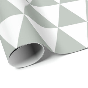 Presente Papel de envolvimento dos triângulos das cinzas d