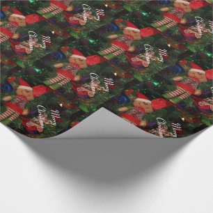 Presente Papel de envolvimento/duende