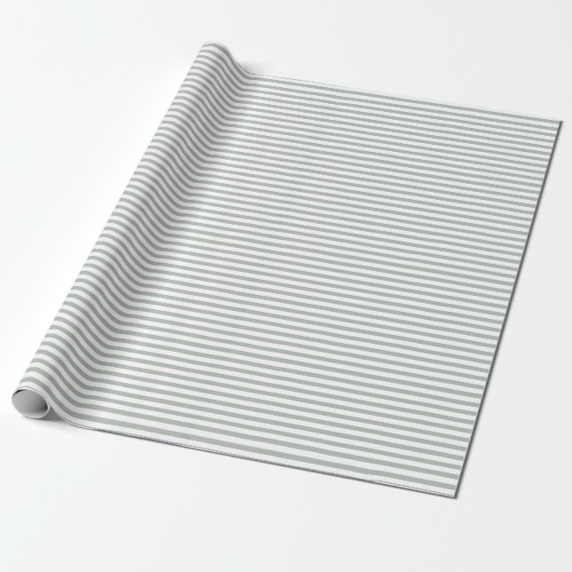 Presente Papel de envolvimento elegante das listras das (Desenrolado)