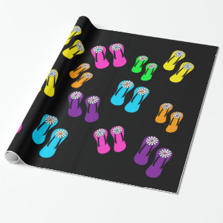 Presente Papel de envolvimento final do verão