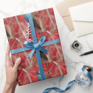 Presente Papel de envolvimento iridescente do brilho