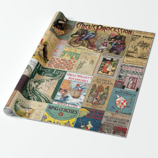 Presente Papel de Envolvimento - Livros Infantis