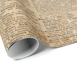 Presente Papel de envolvimento lustroso do design do
