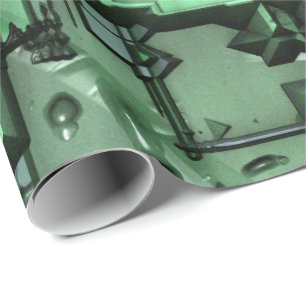 Presente Papel de envolvimento mau do robô 2