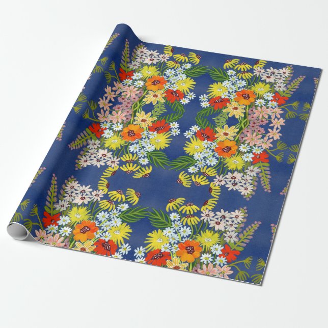 Presente Papel de envolvimento para a caridade (Desenrolado)