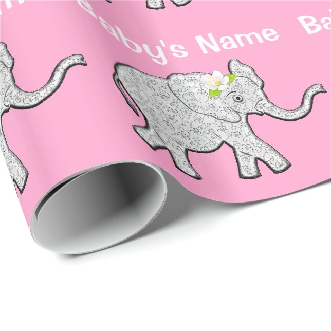 Presente Papel de envolvimento personalizado do chá de (Ponta do rolo)