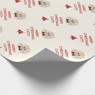 Presente Papel de envolvimento personalizado do Feliz Natal