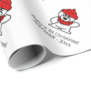 Presente Papel de envolvimento personalizado ø Natal do