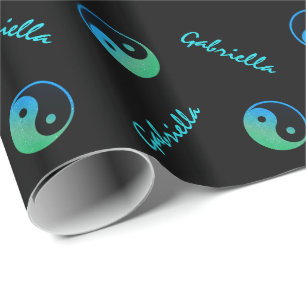 Presente Papel de envolvimento personalizado Yang de Yin