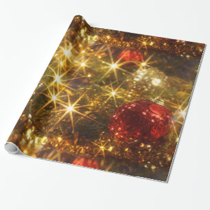 Presente Papel de envolvimento Sparkling do Natal