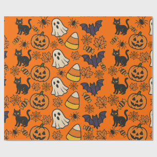 Presente Papel de estupro de Halloween