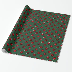 Presente Papel de Inseto de Ladybug