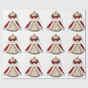 Presente Papel de Invasão do Anjo da Paz na Terra