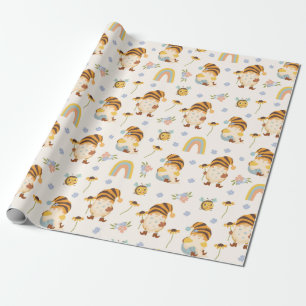 Presente Papel de Invasão dos Gnomos do Jardim