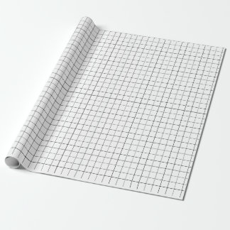 Presente Papel de Jogo - Quadrados de 1 Polegada - Rolo
