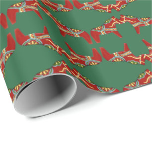 Presente Papel De Lavagem De Cavalo De Natal