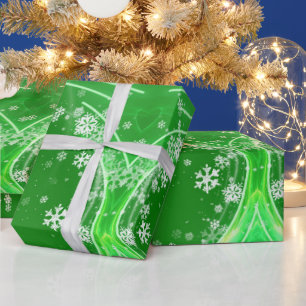 Presente PAPEL DE LAVAGEM DE Flocos de neve artísticos mod