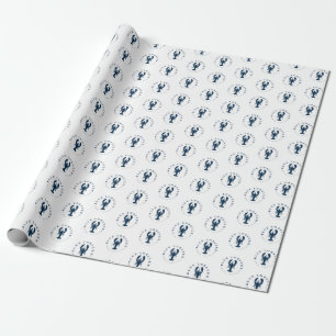 Presente Papel de lavagem de lagosta azul BLRE