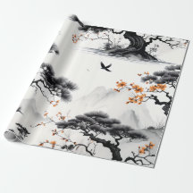 Papel de lavagem de tinta do leste asiático